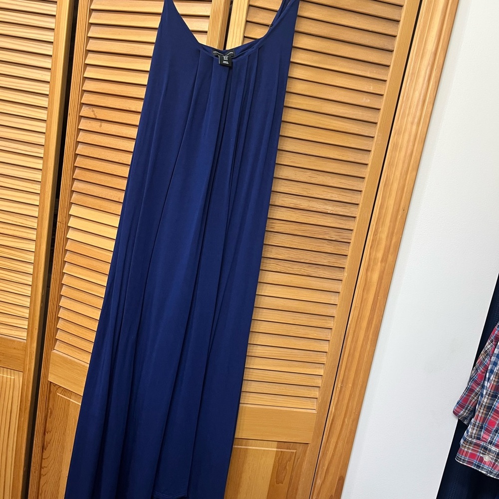 Adrienne Vittadini Deep Blue Maxi Dress